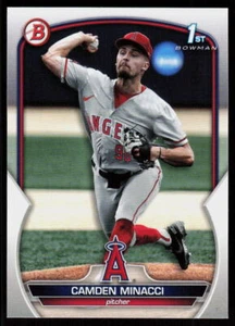 2023 Bowman Draft Camden Minacci #BD-23 BASEBALL Los Angeles Angels 1st - Picture 1 of 2