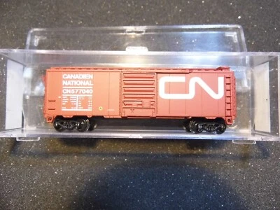 N - Atlas 34585 - 40' PS1 Boxcar,  Canadian National 577040      LN w/M-M cpl - Image 1 of 2