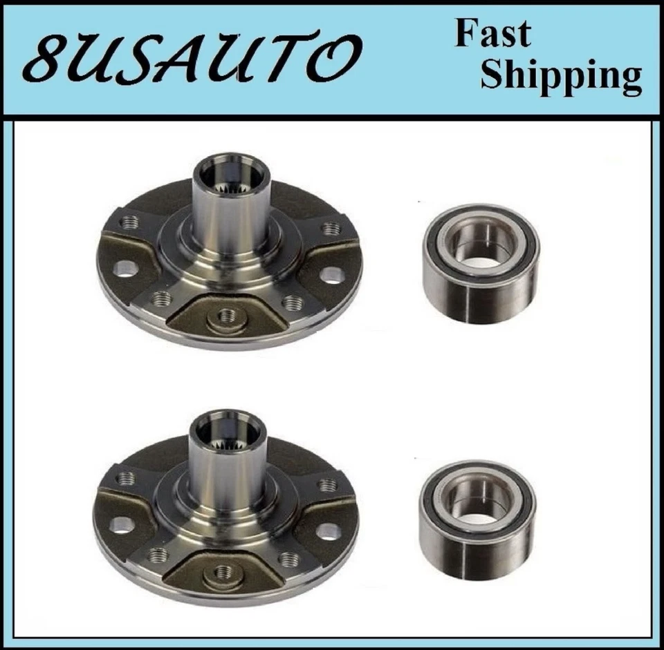 Buje y cojinete de rueda delantera apto para SAAB 900 1994-1998, 9-3 1999-2003, 9-5 99-01 PAR Foto 1 de 2