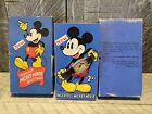 Vintage 1930s Ingersoll Mickey Mouse Watch Original Blue Box & Insert