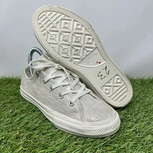 Converse Chuck Taylor All Star Egret Gold Metallic Low Top Size 3 Youth 363092C - Picture 1 of 10