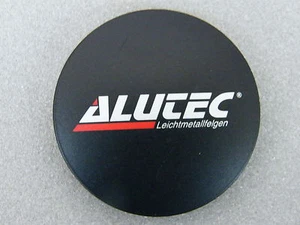 Original ALUTEC Nabenkappe schwarz matt N 32 61/64 mm Nabendeckel  N32 Kappe - Picture 1 of 3