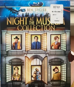 FUN Night at the Museum 1 & 2 (Blu-ray Disc, 2010, 2-Disc Set) Ben Stiller Film - Imagen 1 de 3