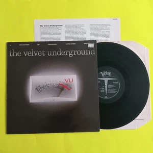 The Velvet Underground - VU UK With Insert - 1985 - POLD 5167 - Used - VG++ - Vi - Picture 1 of 6