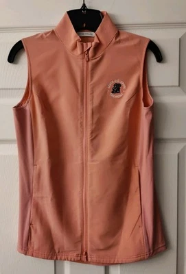 Novo com etiquetas XSMALL Colete Feminino Peter Millar USGA Oakmont Dunes Zíper Completo MSRP $175 - Imagem 1 de 4