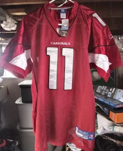 Reebok NFL Arizona Cardinals Larry Fitzgerald #11 Jersey Men's Size 50 - Picture 1 of 7