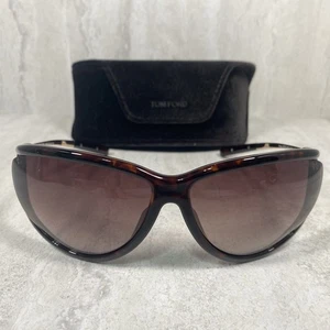 Tom Ford Tammy FT0770 TF770 52F Dark Havana, Gold/Brown Gradient Sunglasses - Picture 1 of 9