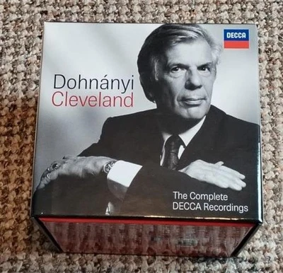 CHRISTOPH VON DOHNANYI & CLEVELAND Complete Decca Recordings 40CD set  NM - Image 1 of 4