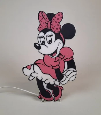 Original Minnie Mouse Vintage Wall Light Disney Sconce 90s Lamp  - Image 1 of 4