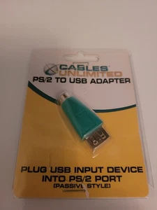 USB A FEMALE To PS2 MALE Adapter ADP-5200 MICE AND KEYBOARD - Picture 1 of 4
