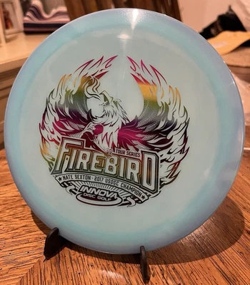  2018 Innova Sexton Glow Champion Firebird Double Thin Rainbow Swirly 175g - Image 1 of 2