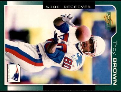 Troy Brown #122 2000 Score - Image 1 of 2