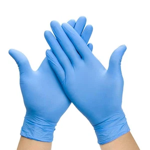 Disposable Nitrile Powder Free Glove, Ctn of 1000, Blue, Wholesaler-PPE Supplier - Picture 1 of 3