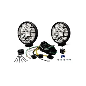 KC HiLiTES 5'' Apollo Pro Halogen 55W/1450LM Spread Beam Light Kit - Universal - Picture 1 of 7