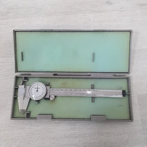 Vintage Mitutoyo 505-626-50 Dial Caliper 0.01" Shock Proof Japan - O21 - Bild 1 von 10