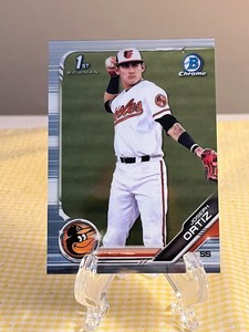 2019 1st Bowman Chrome Baseball Joseph Ortiz RC #BDC-23 Orioles