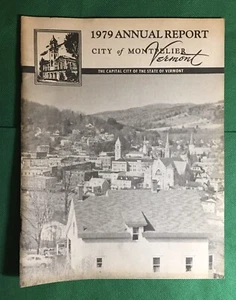 1979 Montpelier VT Vermont Annual City Report - Picture 1 of 5