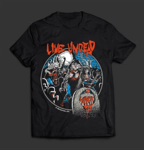 SLAYER – Live Undead (w/backprint) T-SHIRT - Bild 1 von 6