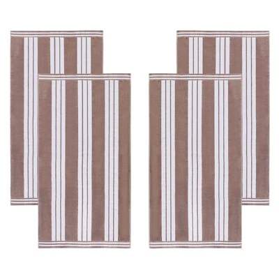 Toalla de playa de secado rápido de algodón grande a rayas Cabana de 1, 2, 4 o 6 Foto 1 de 4