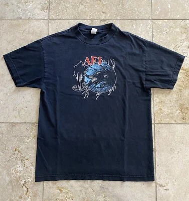 AFI - Cuervo Cuervo - Camiseta Vintage - Talla Mediana Foto 1 de 4