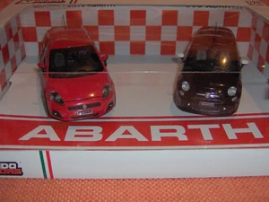 Abarth Grande Punto + Abarth 500 Mondo Motors 1:24 - Foto 1 di 1