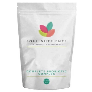 Complete Probiotics Complex 40 Billion CFU 15 Active Bacteria Strain- 180 Cap - Picture 1 of 3