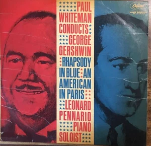 LP - PAUL WHITEMAN CONDUCTS GEORGE GERSHWIN - CAPITOL 1962 T 1678 - Bild 1 von 3