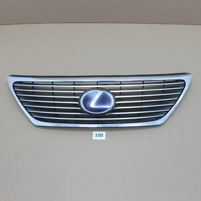 Lexus LS460 LS600h 2007-2009 OEM Rejilla Radiador Emblema Cromo Azul Híbrido Logo Foto 1 de 4