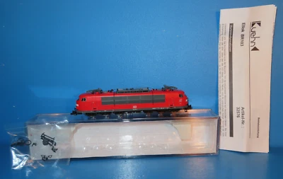 Kuehn TT  E-  Lok BR 103 233-3 der DB lange Bauform No. 32576 A in OVP #7740 - Bild 1 von 4