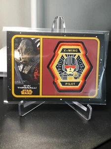 2019 Rise Of Skywalker C’Ai Threndalli Patch Card PC-CXP 22/25. - Picture 1 of 2
