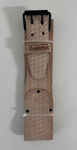 Graintex LB2028 2.3/4’’ Embossed Top Grain Leather Belt For Contractors New - Picture 1 of 3