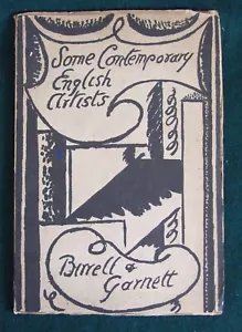 Some Contemporary English Artists, Signed David Garnett, Cover Duncan Grant 1921 - Imagen 1 de 8