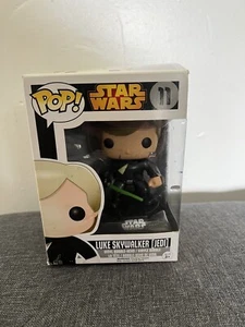 Funko POP! Star Wars Black Box Luke Skywalker as Jedi #11 Box DAMAGED - Picture 1 of 4