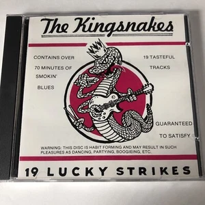 THE KINGSNAKES 19 Lucky Strikes Blues Music CD 1989 - Picture 1 of 4
