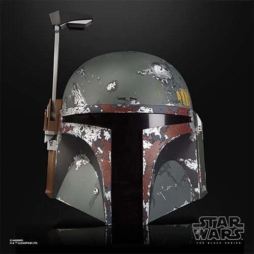 ¡EN STOCK! Star Wars The Black Series Casco Boba Fett Prop Réplica POR HASBRO Foto 1 de 4