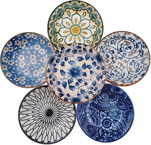 Porcelain Tapas Dishes,Snack Bowls for Tapas,Tapas Bowls Set,Ceramic Dipping Bow - Picture 1 of 12