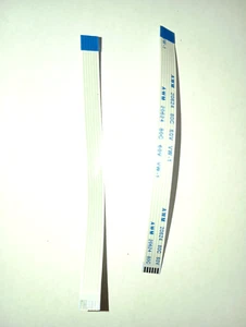2x AWM 20624 80C 60V 10cm 6p Pin 1mm FPC FFC Flachband Flachkabel entgegengesetzte Größe - Bild 1 von 1