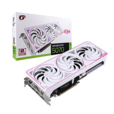 Colorful iGame GeForce RTX 5070 Ultra W OC 12GB GDDR7 Gaming GPU Graphics Card - Image 1 of 4