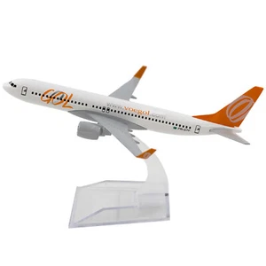1/400 Scale Aircraft Brazil GOL 737 Alloy Plane Model Souvenir Display Gift s - Picture 1 of 10
