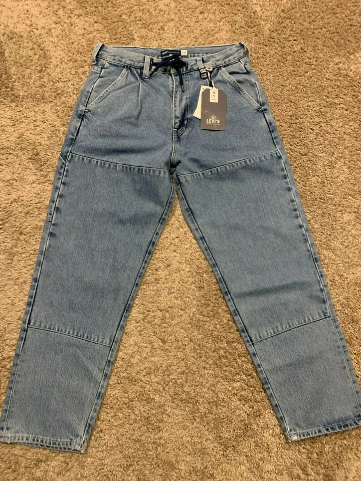 Levi's Made & Crafted Organic Cotton Draw Cord Utility Jeans Men’s Size Large