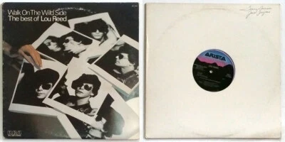 Best Of LOU REED Walk On The Wild Side 1977 LP + Hot Hips 12" 1985 Promo - Image 1 of 4
