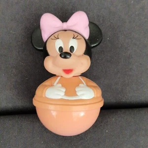 Stehauf Figur, Wackelpuppe 60-70er Jahre Minnie Mouse Walt Disney 11 cm Hoch  - Bild 1 von 4