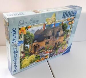 Ravensburger Country Cottage No14 Bakers Cottage 1000 Piece Jigsaw Puzzle - NEW 