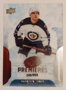 BRANDON TANEV 2016-17 UPPER DECK ICE /999 ROOKIE #159 WINNIPEG JETS NM-MT A2 - Foto 1 di 2