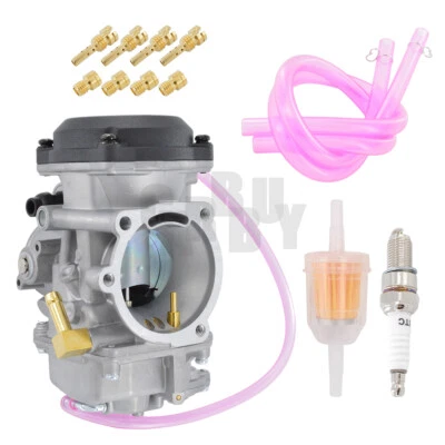 Carburador CV 40 mm para Harley-Davidson CV40 Road King Super Glide Fatboy Touring Foto 1 de 4