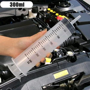 100/300ml Car Oil Fluid Extractor Fuel Transfer Pump Dispenser Vacuum Syringe - Picture 1 of 13