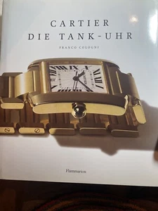 Cartier  Die Tank Uhr  limitierte Sonderausgabe No: 400. Schönes Exclusiv Buch. - Bild 1 von 4
