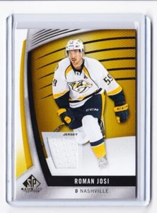 17-18 2017-18 SP Game Used Gold #22 Roman Josi Jersey Nashville Predators - Picture 1 of 1