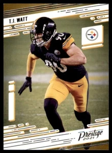 2021 Panini Prestige T.J. Watt Pittsburgh Steelers #172 Base - Picture 1 of 2