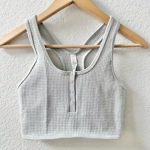 NWOT Aerie Offline Main Squeeze Seamless Waffle Sports Bra Medium - Picture 1 of 4